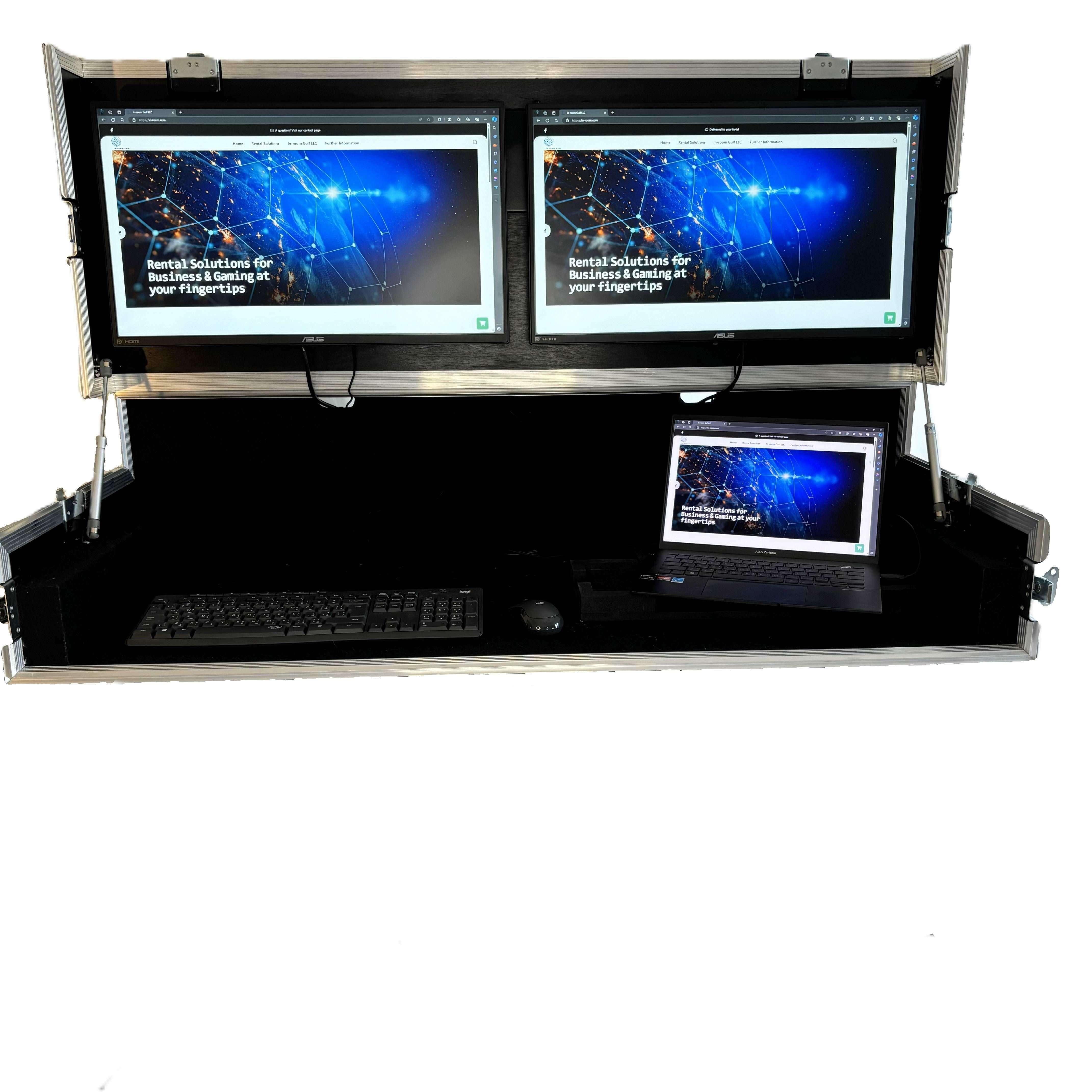 Event Station Double Screen - In-room Gulf LLC