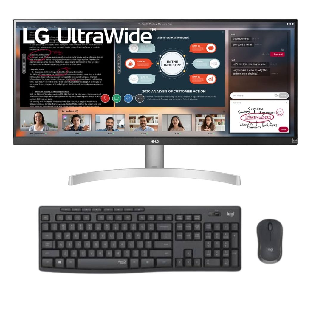 Dubai - Rent a single ultra wide-screen workstation, 29" monitor.