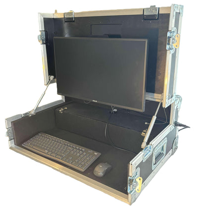 Work Station - Single 27" Screen (adjustable hight) - In-room Gulf LLC