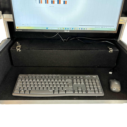 Work Station - Single 27" Screen (adjustable hight) - In-room Gulf LLC